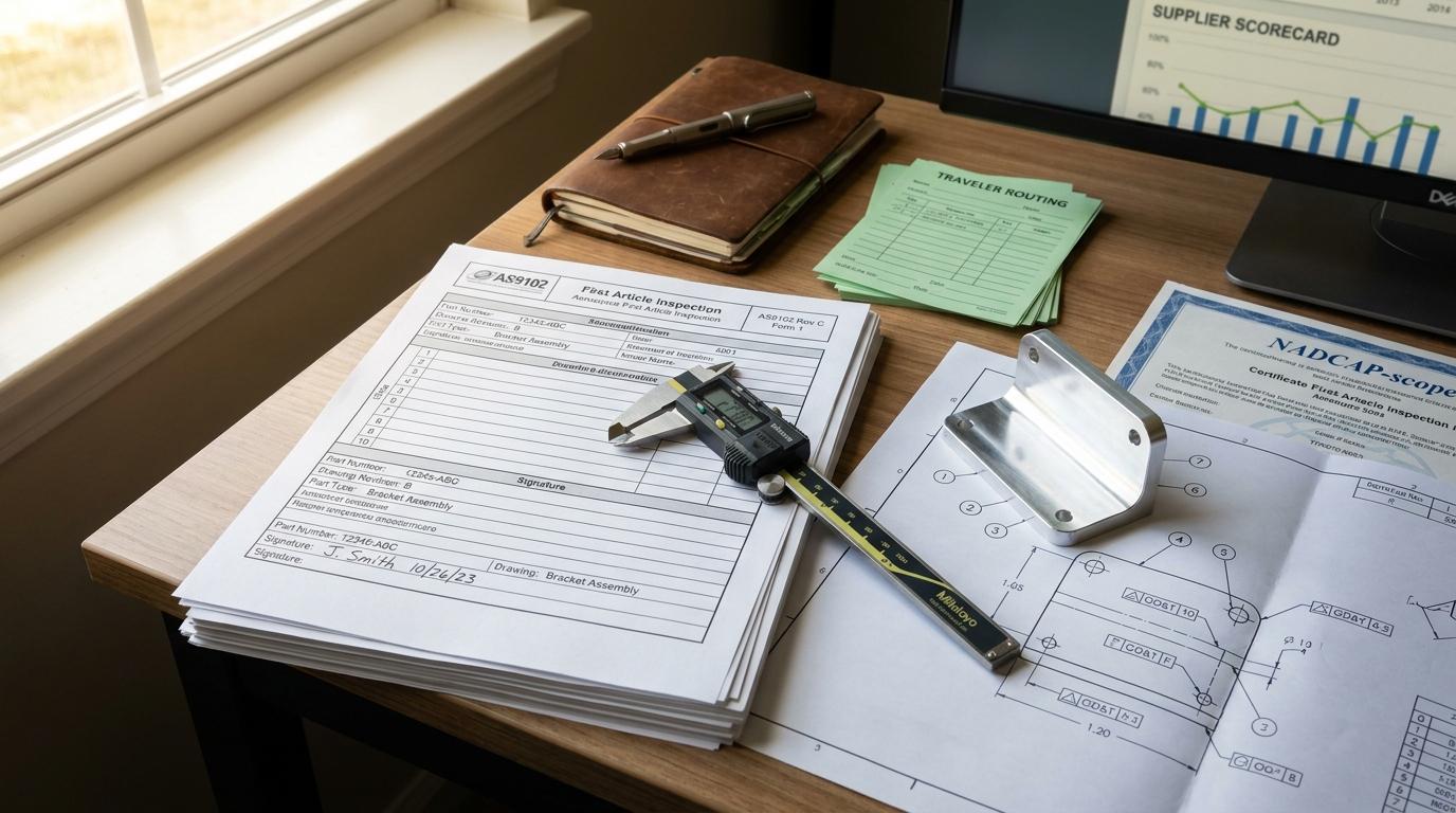 AS9102 Form 1 Part Number Accountability: The Cover Sheet That Locks the FAI Binder and How Rev C Rewrote It